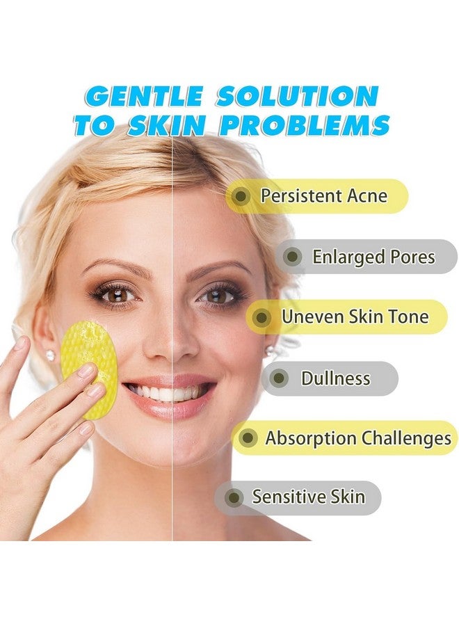 Xeerabdi Kojic Acid Turmeric Exfoliating Facial Pads - Skin Brightening Treatment for Dark Spots, Melasma, and Acne Blemishes - 60 Pads for All Skin Types - Image 5