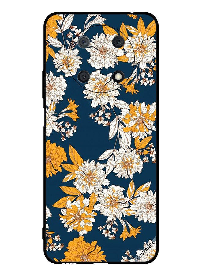 Covernex Protective Case Cover For Huawei Nova Y90 Flowers & Leaves Wallpaper - Image 1