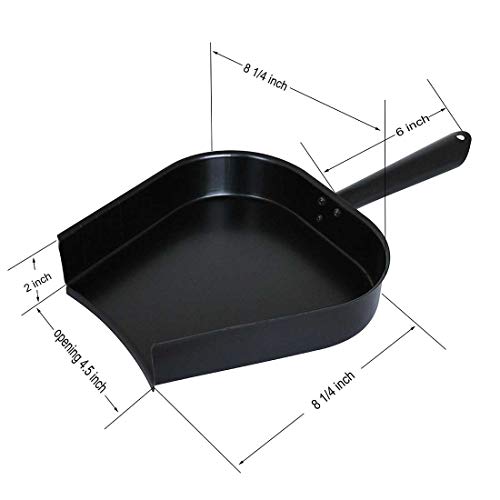 Dracarys BBQ Grill Ash Pan Green Egg Accessories, Removal Metal Pan Big Green Egg Ash Pan Charcoal Grill Accessories Charcoal Grill Tools Works for Large and Medium BGE and Kamado Joe (Upgrade Split Design) - Image 2