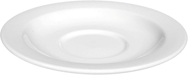 Seltmann Weiden Commercial Dinnerware Meran Porcelain CoffeeTea Saucer White 64Inch Set of 6  - Image 3