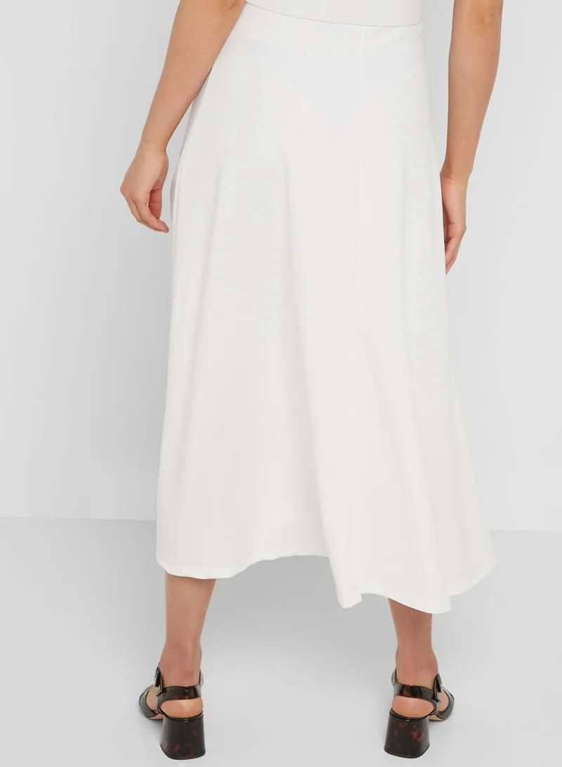 ELLA Belted Maxi Skirt