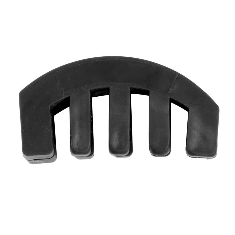 Violin Practice Mute Volume Reduction Rubber Violin Practice Mute for Beginner Music Lovers Black - Image 1