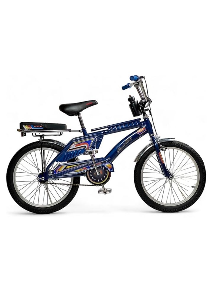 AL BADER Rambo Freestyle Kids Bike with 2 Seats, 20-Inch Size Rambo Bicycle indonesian Design with Adjustable Seat, Children Bicycle with Air Filled Wheels, Hand and Rear Brakes, For Ages 8+  - Image 1