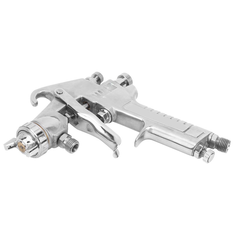 W‑71 Spray Gun Paint Iron Pneumatic Indurtrial Supplies with Pot Sprayer Nozzle for Home 1.3mmJP Style - Image 1