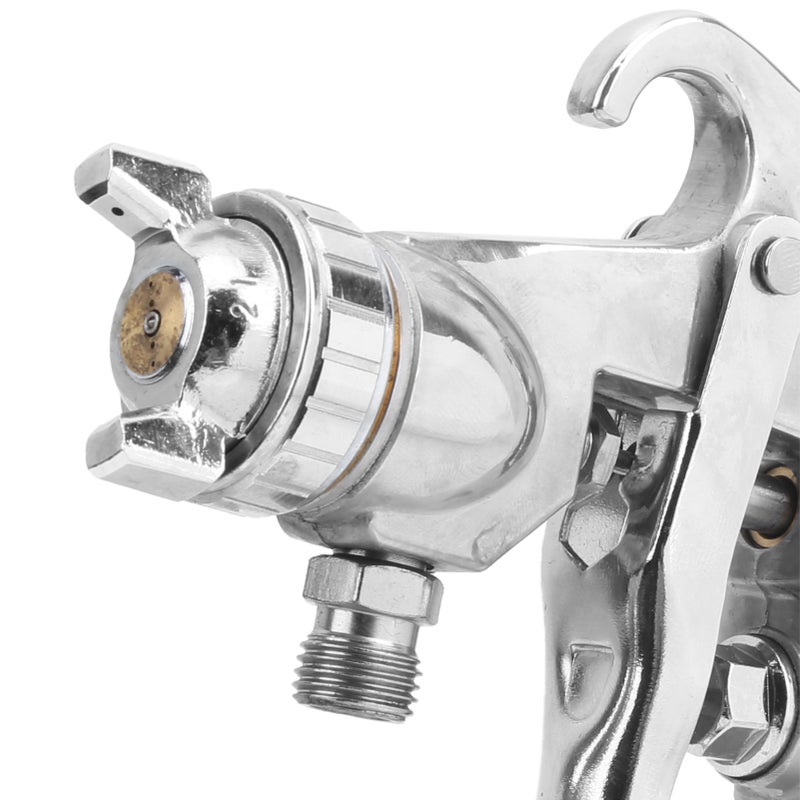 W‑71 Spray Gun Paint Iron Pneumatic Indurtrial Supplies with Pot Sprayer Nozzle for Home 1.3mmJP Style - Image 4