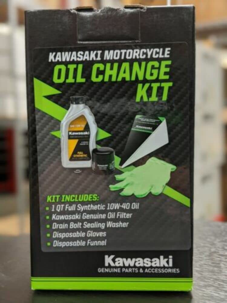 Kawasaki 20192021 Kawasaki KX450 KX450XC Synthetic Oil Change Kit 999740053 - Image 2