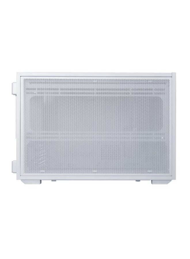 LIAN LI B4-mATX Wood PC Case – 21.3L Compact mATX/Mini-ITX Chassis, Natural Wood Front Panel, 358mm 4-Slot GPU Support, 165mm CPU Cooler, 360mm Radiator, ATX/SFX PSU, Up to 9 Fans, Vertical/Horizontal Layout, White | G99.B4W-WD.00 - Image 3