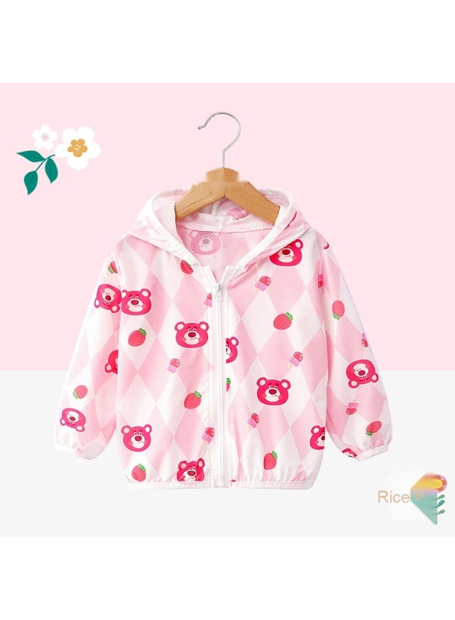 ملابس وقاية شمسية للأطفال - قميص صيفي مقاوم للأشعة فوق البنفسجية من ألياف الثلج ومناسب للتهوية مع إمكانية التبريد