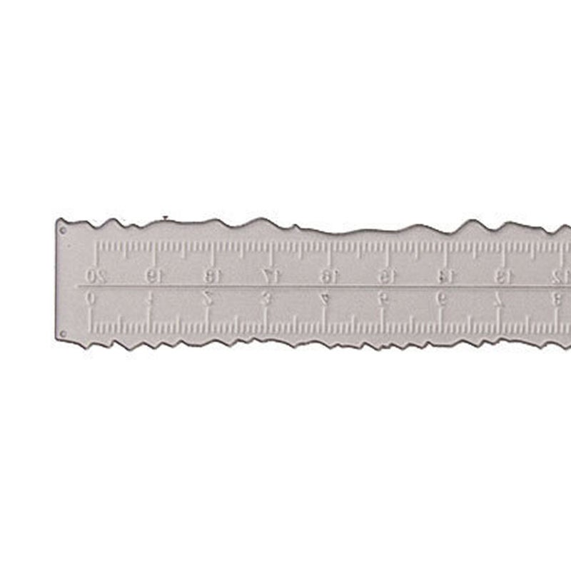 Deckle Edge Ruler 15cm/6Inch Carbon Steel - Multifunctional Tearing Drawing Measuring Tool for Card Making Scrapbooking Paper Crafts - Image 5