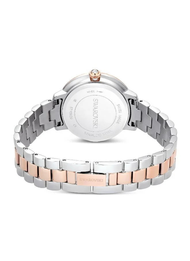 سواروفسكي Matrix 3 Steel Strap Analog Watch