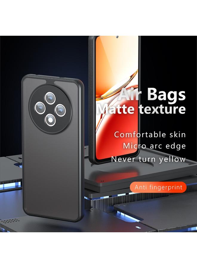 اس-توب جراب لهاتف OPPO Reno12 F / Reno12 FS / F27 جراب هاتف Armor Precise Hole PC Hybrid TPU - Image 2