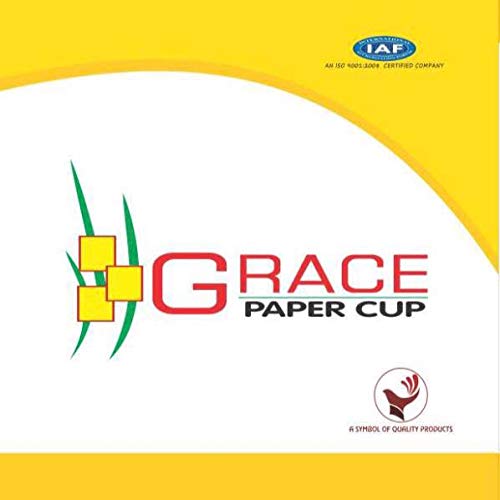 GRACE PAPER GLASS Printed Paper Glass, Disposable Cups for Party/Home/Office (Pack of 50)- Multicolour, 300 ml - Image 3