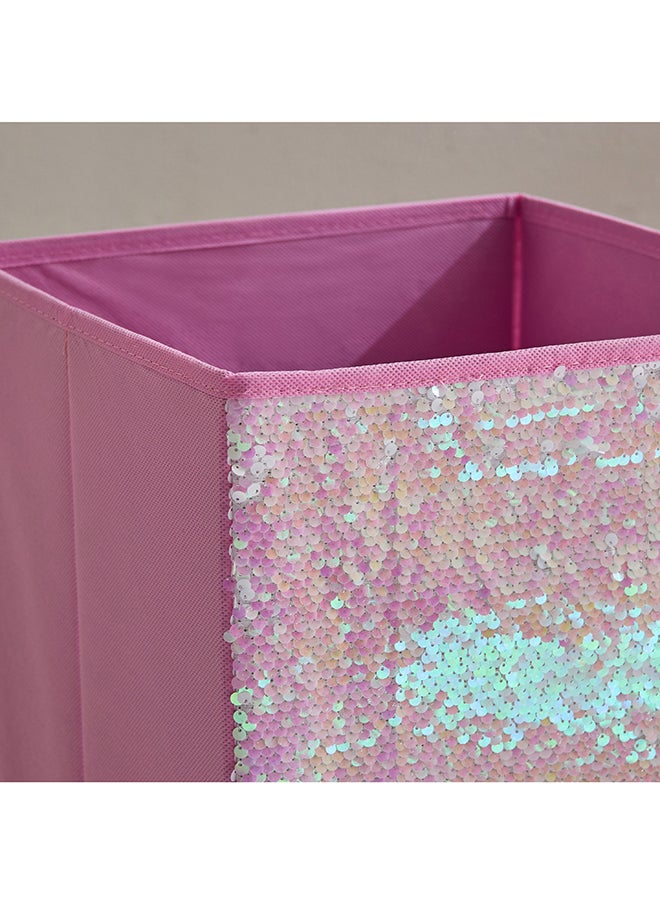 Home Box Glitz Non-Woven Storage Box - 26.6x26.6x26.6 cm  - Image 4
