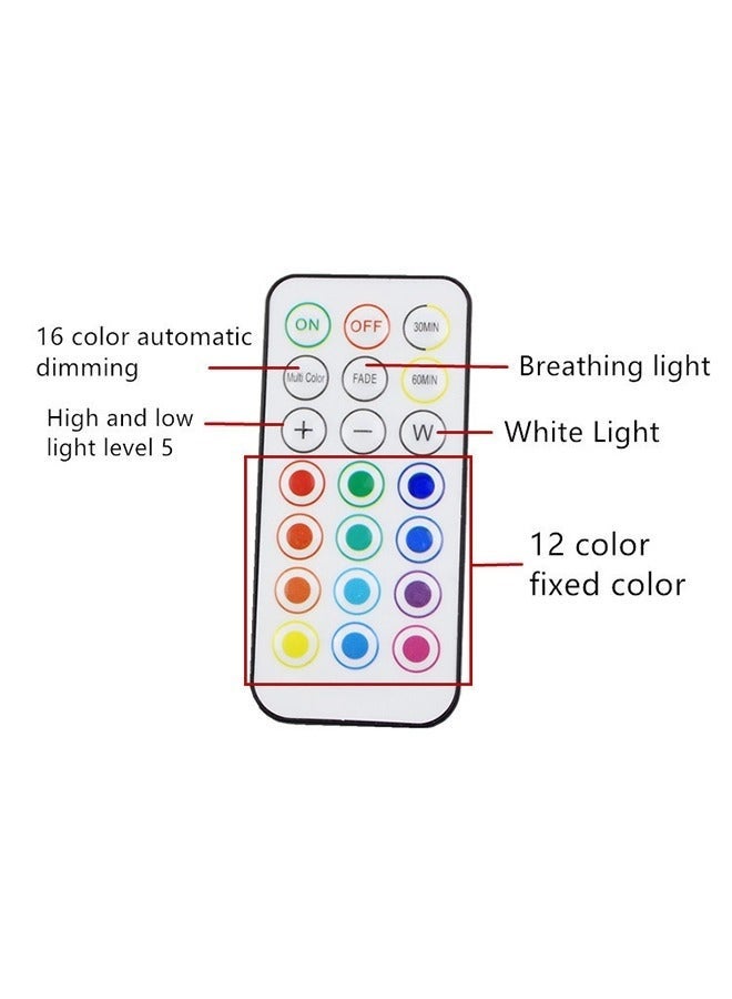 Ant 3PCS Puck Lights with Remote, 3 Pack 13 Color Changing Under Counter Lights, Wireless Under Cabinet Lights Battery Powered, Dimmable Battery Operated Light, Stick On Lights - Image 3