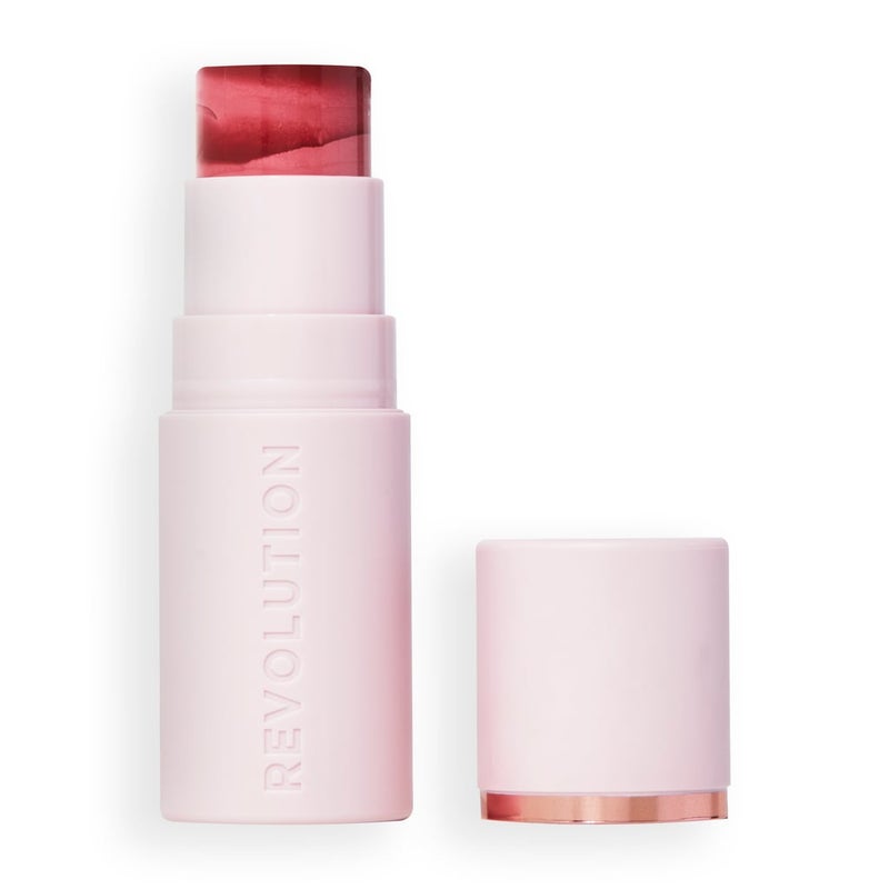 Revolution Skin Silk Marble Blush Stick – Sundown Spice - Image 1