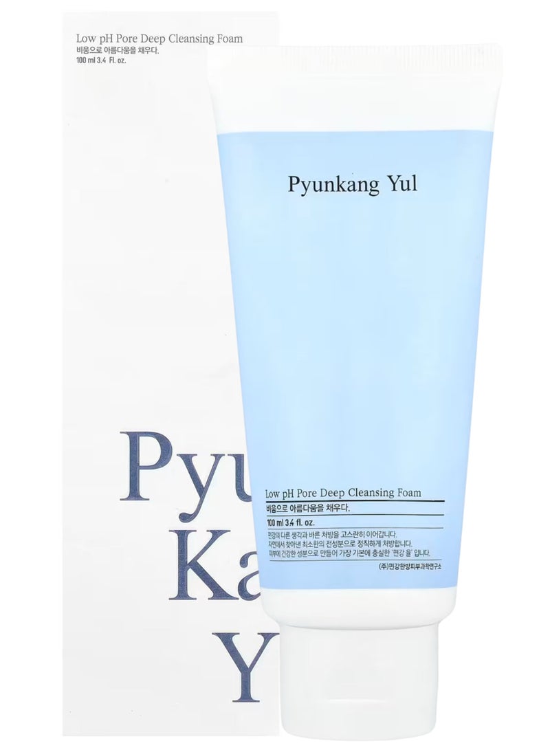 رغوة التنظيف العميق للمسام منخفضة درجة الحموضة  ، 3.4 أونصة (100 مل) - Image 1