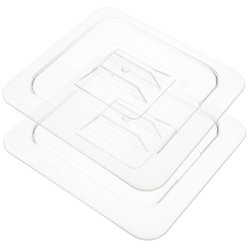 4 Pcs Transparent Protective Covers Snack Food Box Covers Candy Fruit Box Covers - Image 1