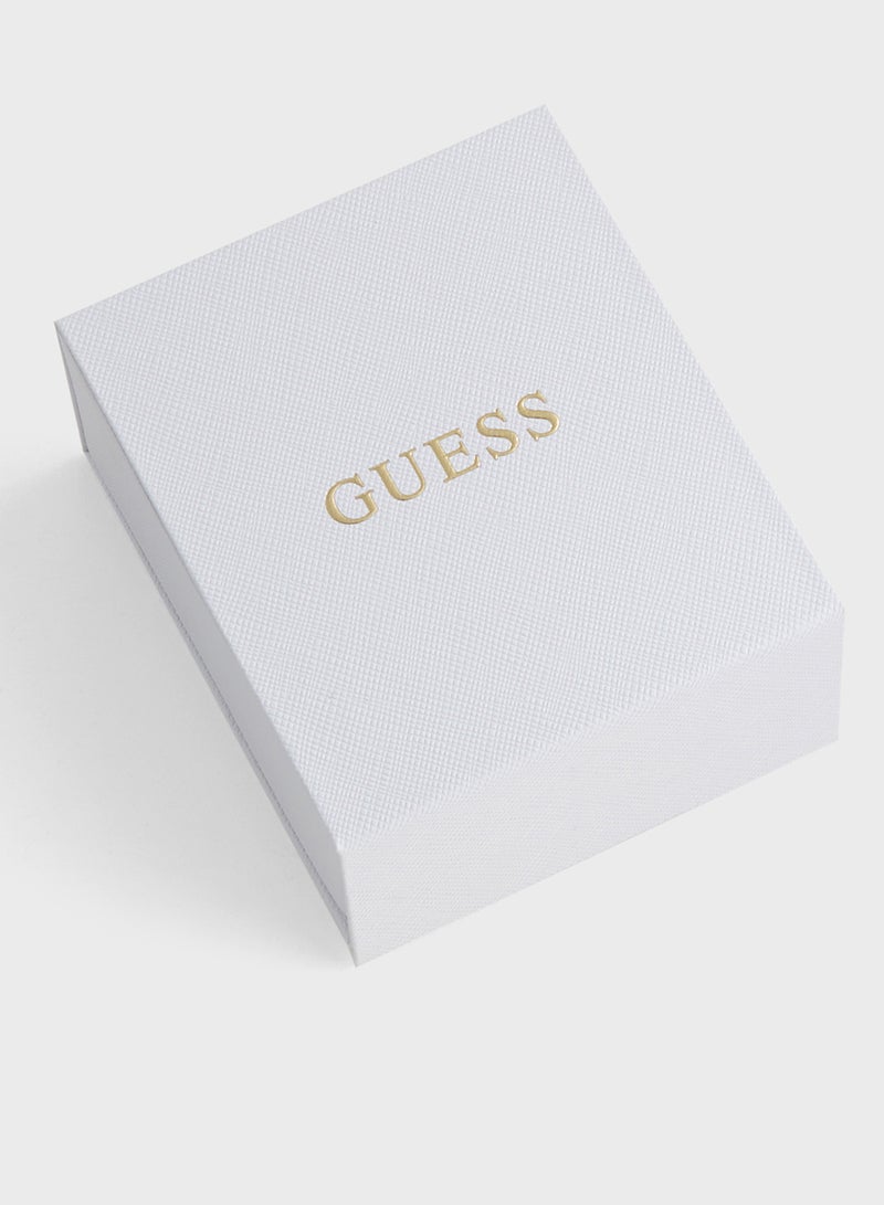 GUESS Mini Heart Stud Earrings  - Image 3