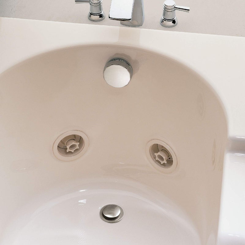 Keeney 645PVCDSBN Cable Driven PVC Bathtub Drain Kit for Standard Size Tubs, Brushed Nickel - Image 2