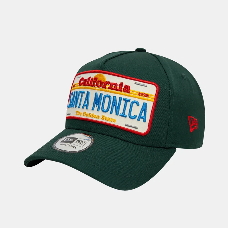 NEW ERA Men's Santa Monica License Plate Trucker Cap