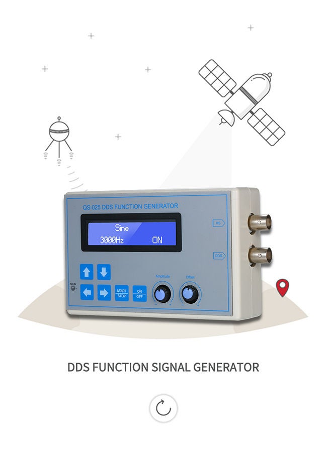 NIBEMINENT DDS Function Signal Generator Blue - Image 3