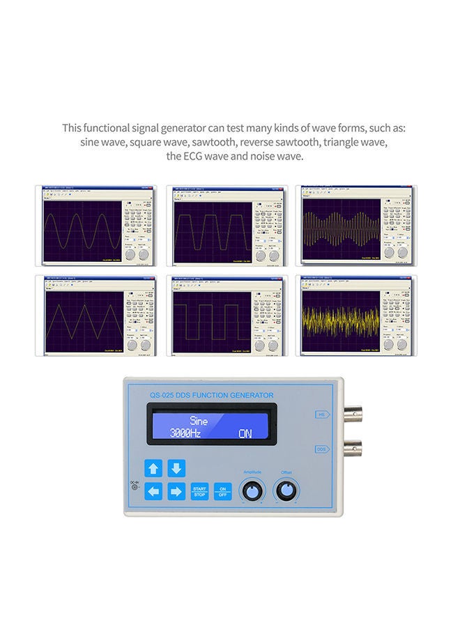 NIBEMINENT DDS Function Signal Generator Blue - Image 4