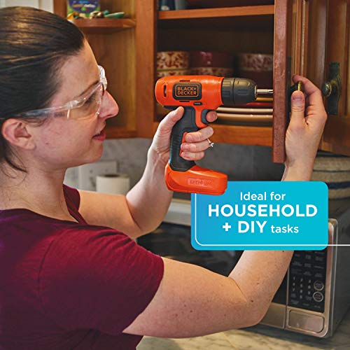 BLACK+DECKER 8V MAX Cordless Drill/Driver (BDCD8C) - Image 3