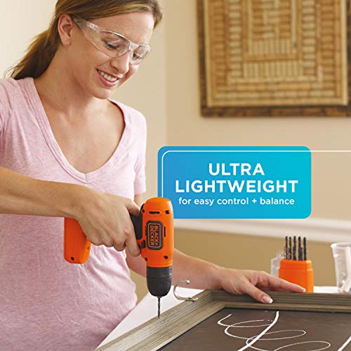 BLACK+DECKER 8V MAX Cordless Drill/Driver (BDCD8C) - Image 4