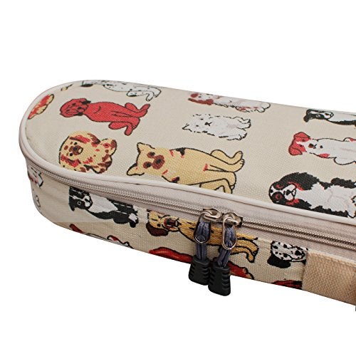 MUSIC FIRST Canvas 23/24 inch Concert MR DOG ukulele case ukulele bag ukulele cover, Original Design. - Image 5