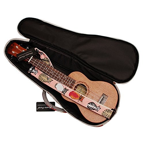 MUSIC FIRST Canvas 23/24 inch Concert MR DOG ukulele case ukulele bag ukulele cover, Original Design. - Image 4