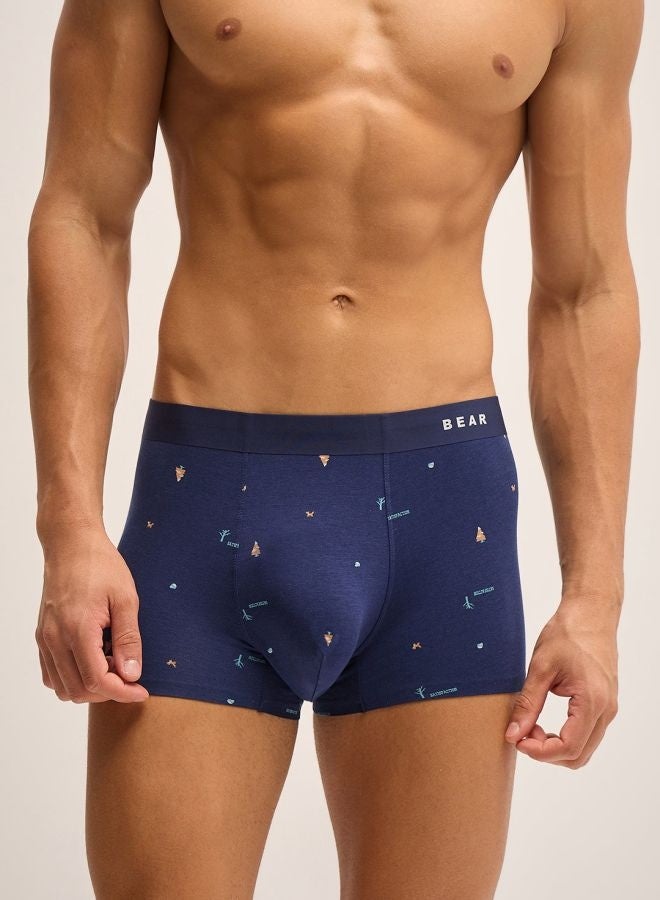 THE BEAR HOUSE Men’s Boxers (Pack of 3) – Made from Modal Fabric, Soft Texture and Stretch Waistband, Breathable Underwear for Everyday Use  - Image 1