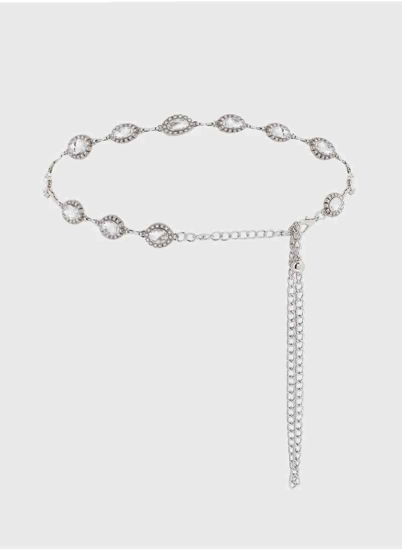 ايلا ليمتد اديشن Stone Detail Chain Belt