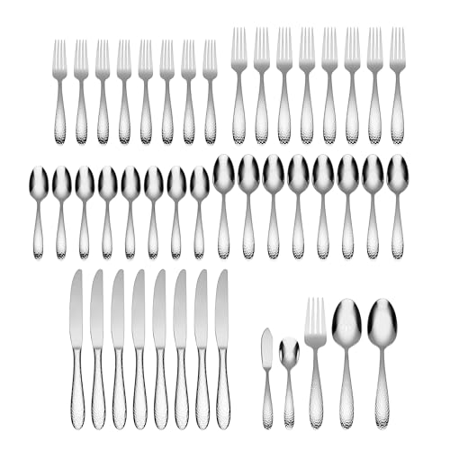Oneida H156045A Reyna 45 Piece Everyday Flatware Set, Service For 8 - Image 2