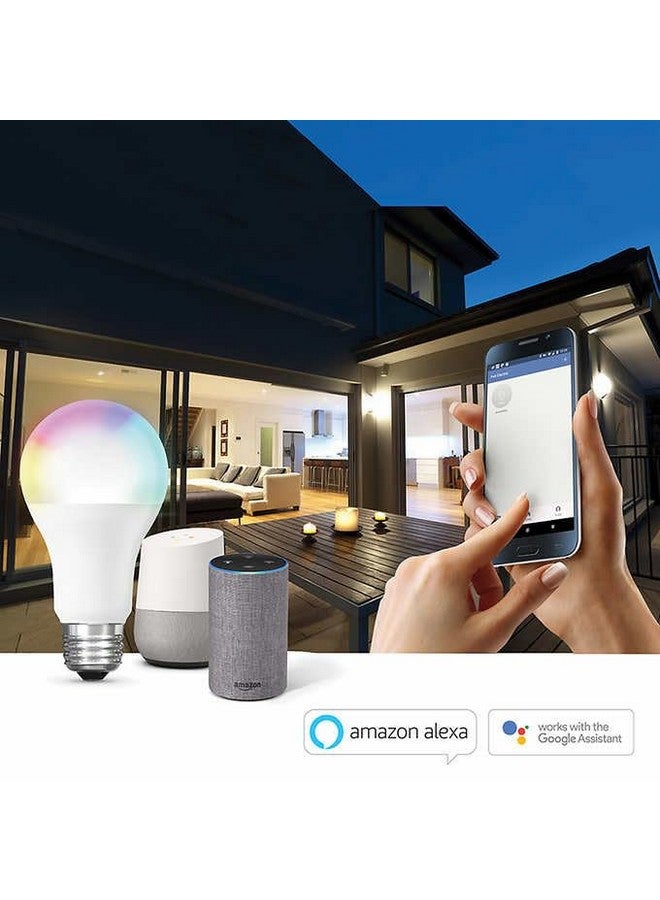 فيت اليكتريك مجموعة من 4 مصابيح LED ذكية بتقنية WiFi من Feit (بديلة بقوة 60 وات، مجموعة من 4 مصابيح) متغيرة اللون - Image 2