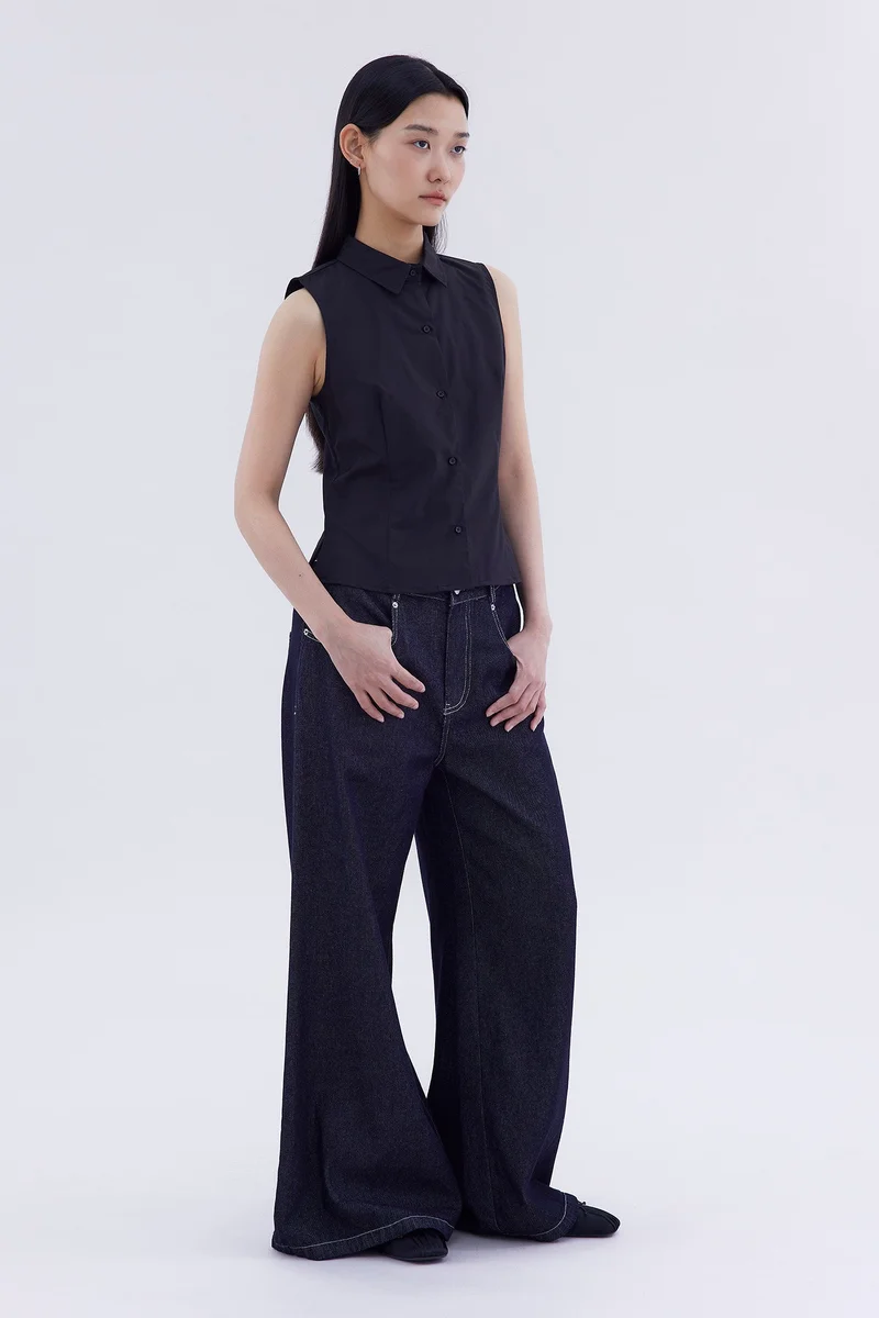 The Editor's Market Aurelea Fitted Top