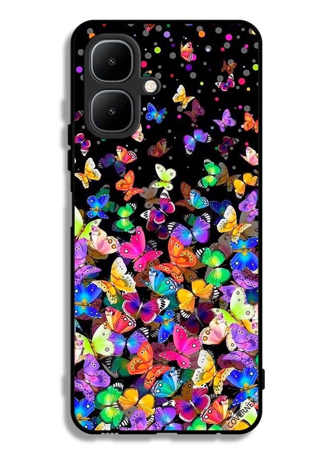 Covernex Infinix Smart 10 Protective Case Cover Small Butterflies