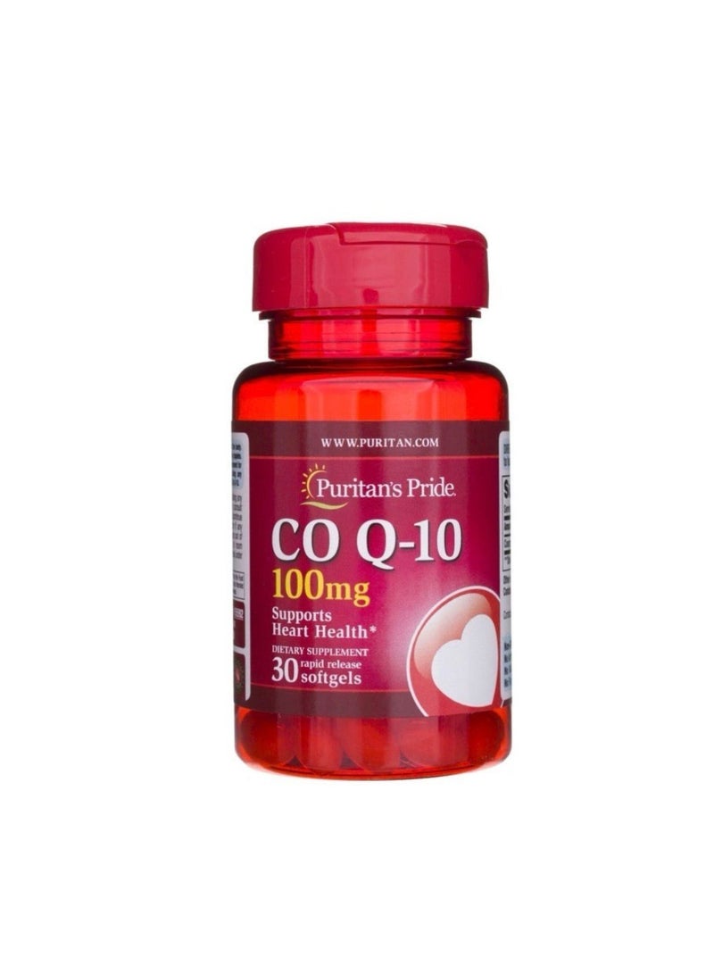 30sPuritan’s Pride Q-Sorb Co Q-10 100 mg