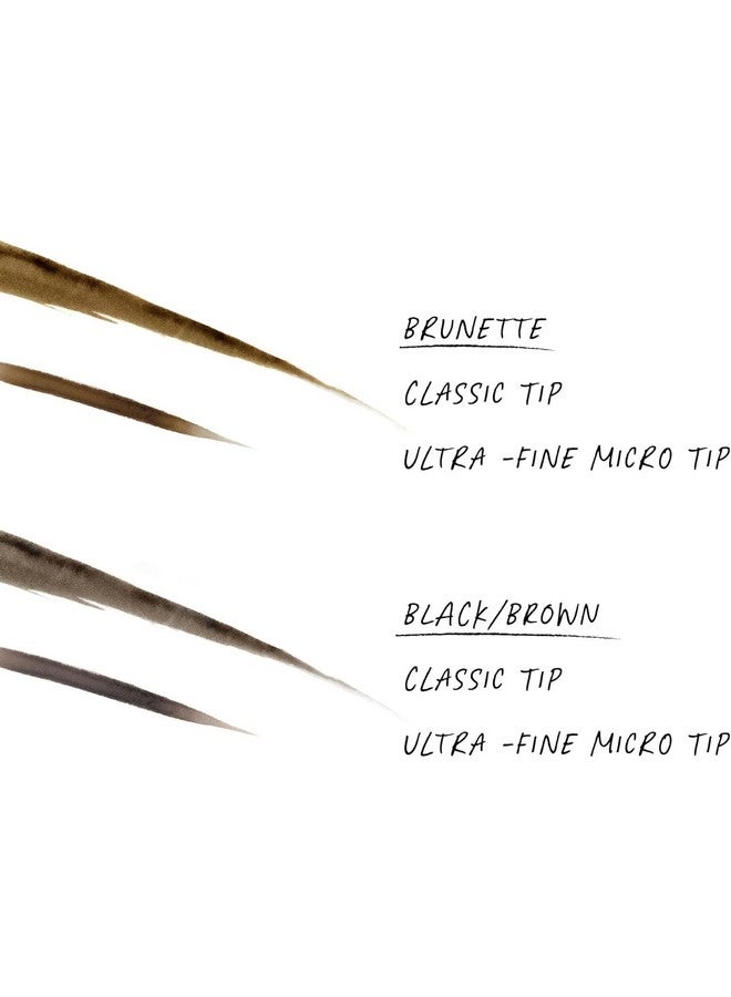 وندر برو قلم حواجب ثنائي سميك، نباتي ولم يتم الإساءة إلى الحيوانات في تصنيعه (أسود/بني) - Image 5