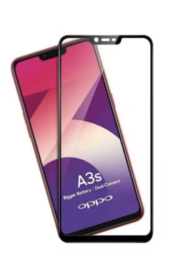 5D Tempered Glass Screen Protector For Oppo A5s 