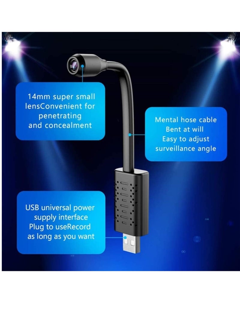 Generic Portable Wifi Security Camera Smart Mini Wireless USB IP Camera Flexible 360 Degree Loop Video Motion Detection Camera  - Image 4