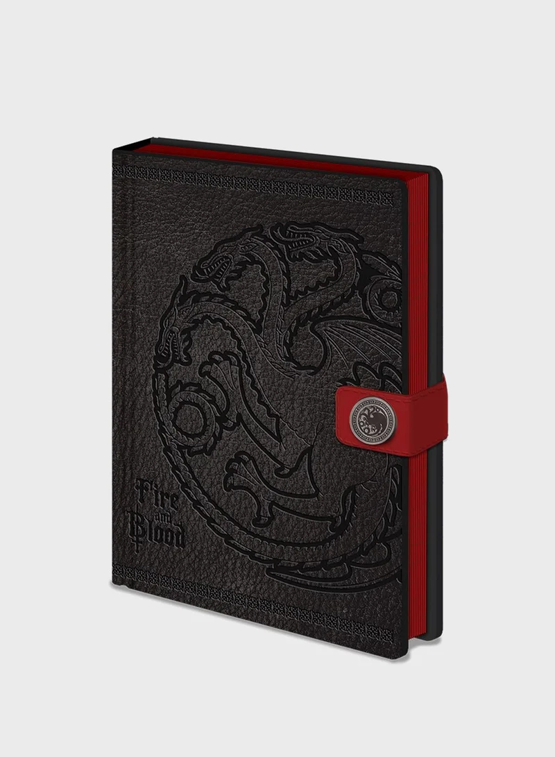 GAMES OF THRONES Games Of Thrones Targaryen Notebook