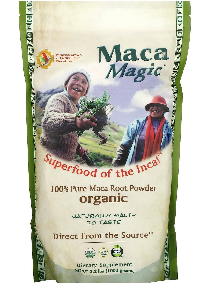 Maca Magic - Organic 100% Pure Maca Root Powder 2.2 lbs 1000 g - Image 1