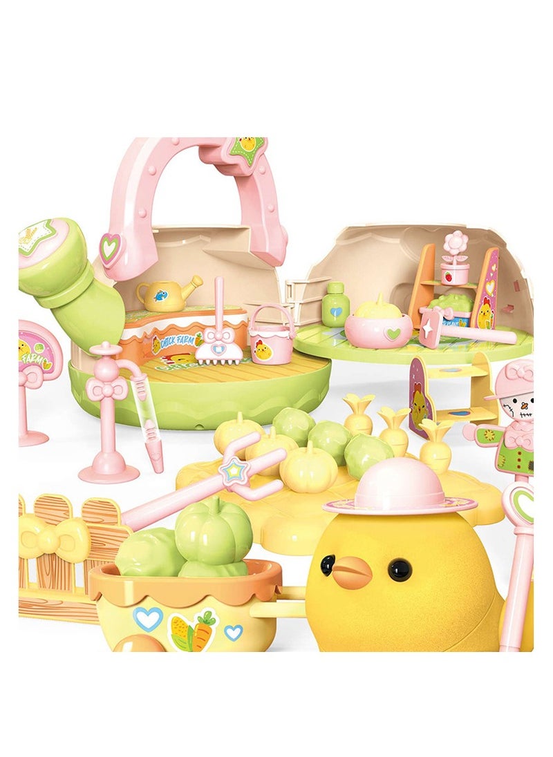 Y&D Chicken Playing With Water Children'S Pet DIY Little Chicken Farm Parent Child Interactive Toys Puzzle Early Education Toys  - Image 5