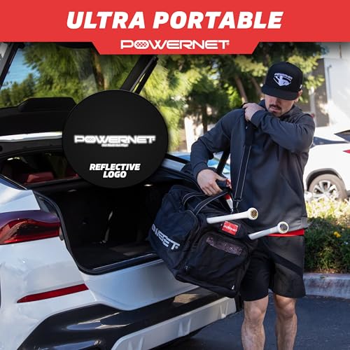 PowerNet Pro Duffle, Softball & Baseball Dual Bat Bag, Baseball Gear Shoulder Bag with Cooler Pocket and Padded Shoulder Strap (Duffle, 1-Count) - Image 5