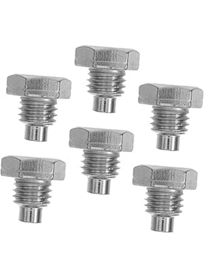 6 Pcs Car Floor Jack Handle Replacement Bolts Screws Metal Repair Parts - Image 1