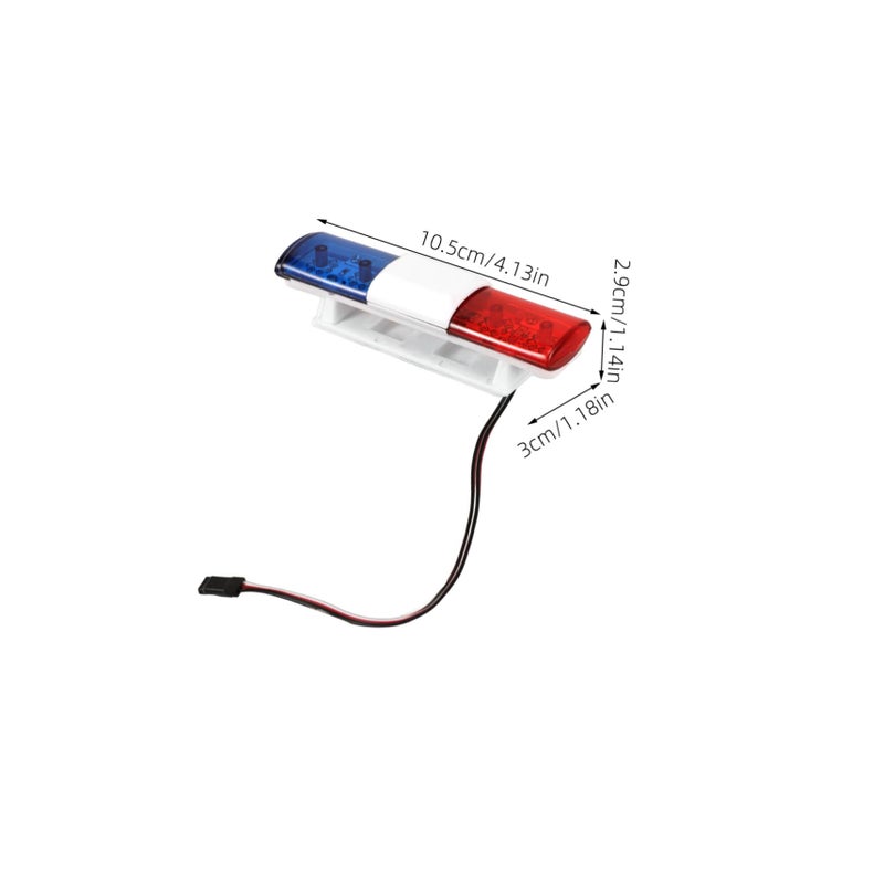 Multifunction Rc Car Police Strobe Light Bar With Led Flashing Effect For Model Cars - Image 3