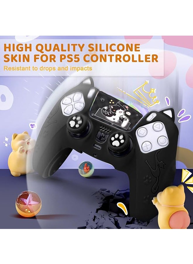Lemon - Case for PS5 Controller Skin,Non-Slip Silicone Protective Cover for Playstation 5 Wireless Controller with 2 Thumb Grip Caps,1  Sticker - Image 1