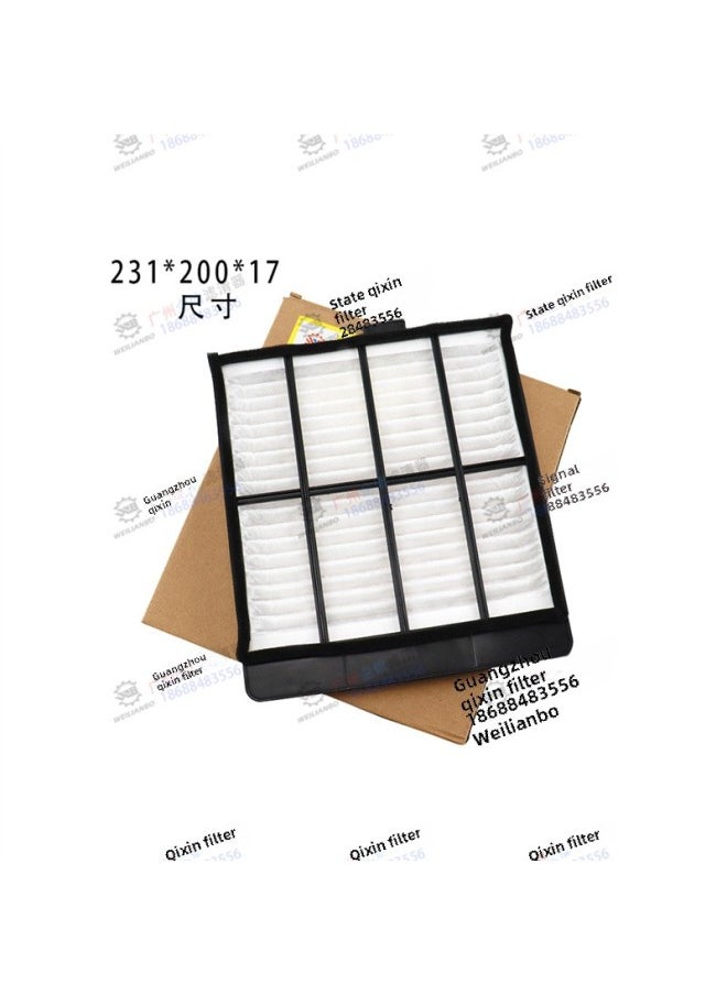 Generic - Excavator Carter CAT 312 313 320 330 336 349 D2GC Air Conditioning Filter Element Filter Accessories-Specifications:Built-in + External Without Frame-color:standard - Image 1