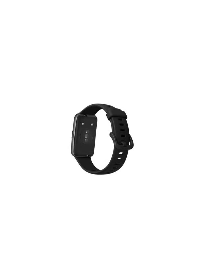 CATANES Huawei Band 7 Watch Band for Men Women Sport Watch Strap Lightweight Silicone Replacement Band Black - Image 2