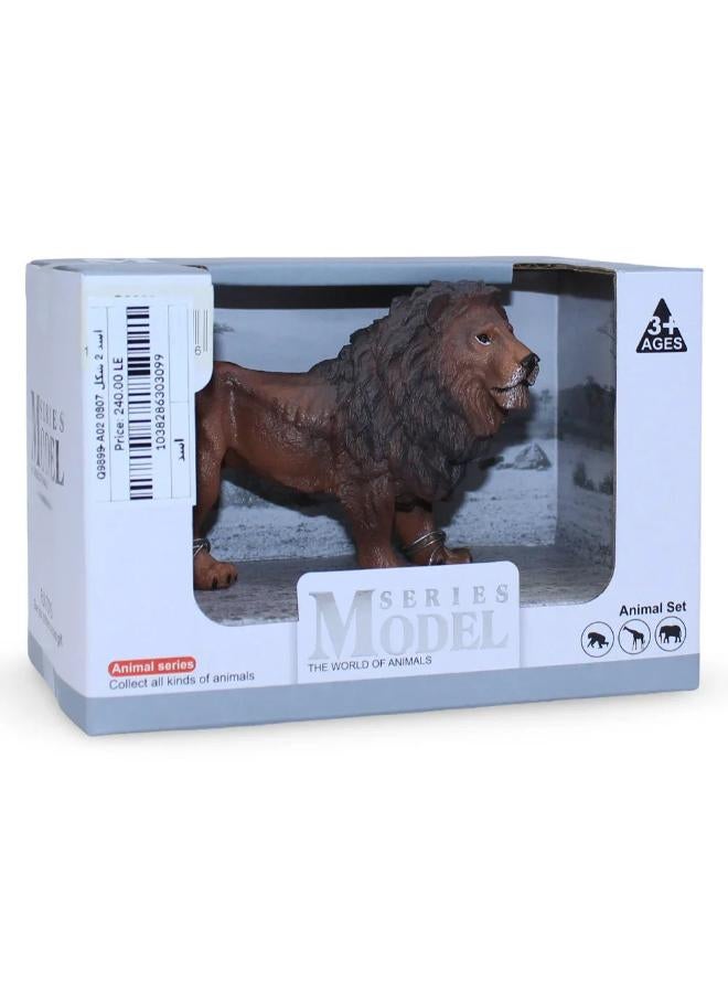 The World of Animals Series Model – Lion Figurine - Image 1